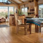 Uniform wooden flooring