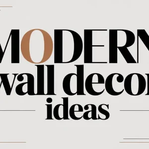 Modern Wall Decor Ideas