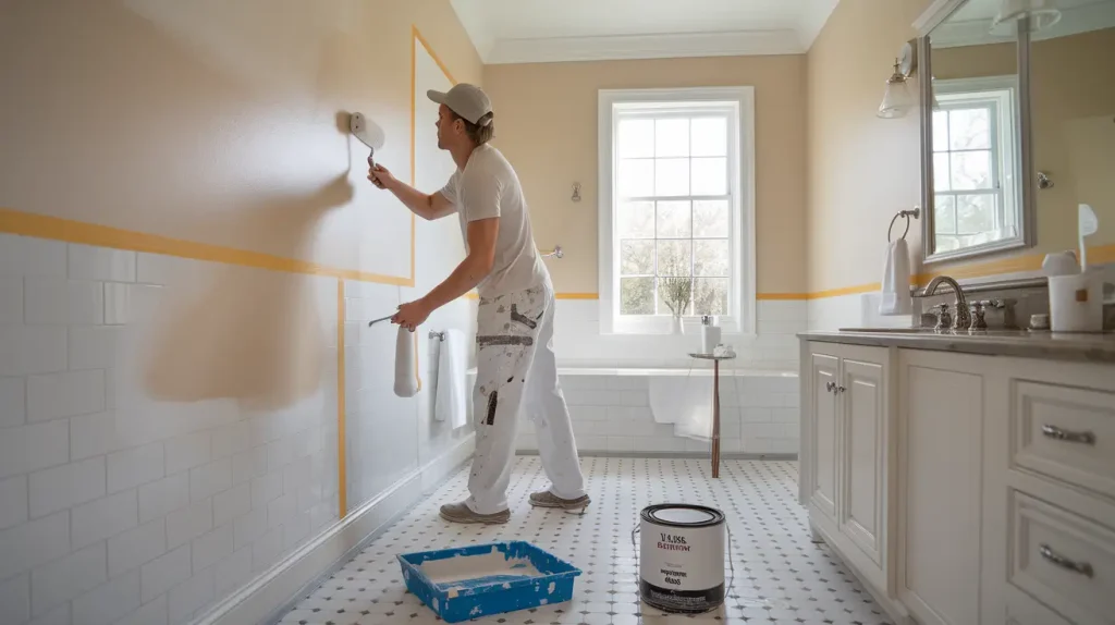 Cost to Repaint Bathroom