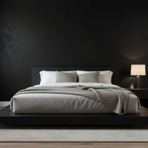 Black Accent Wall Bedroom