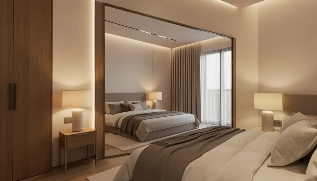 Mirror in Bedroom